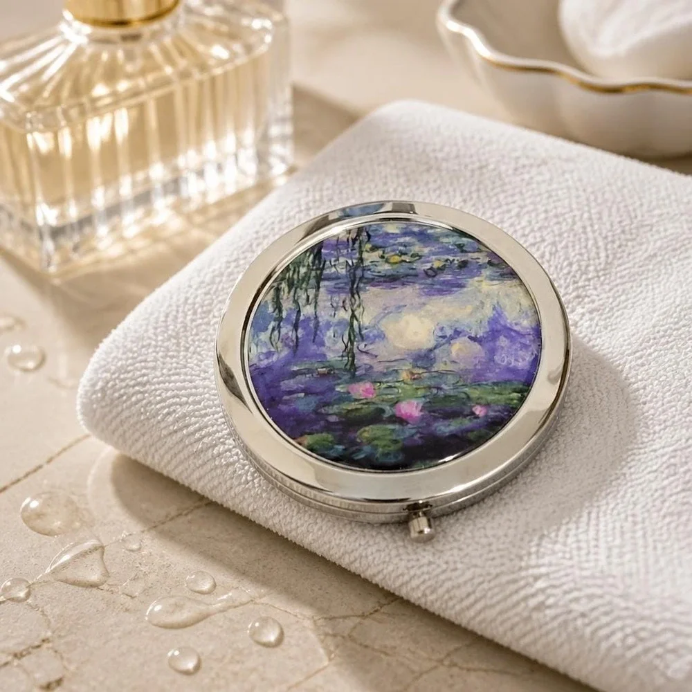Claude Monet Water Lilies Mirror Compact